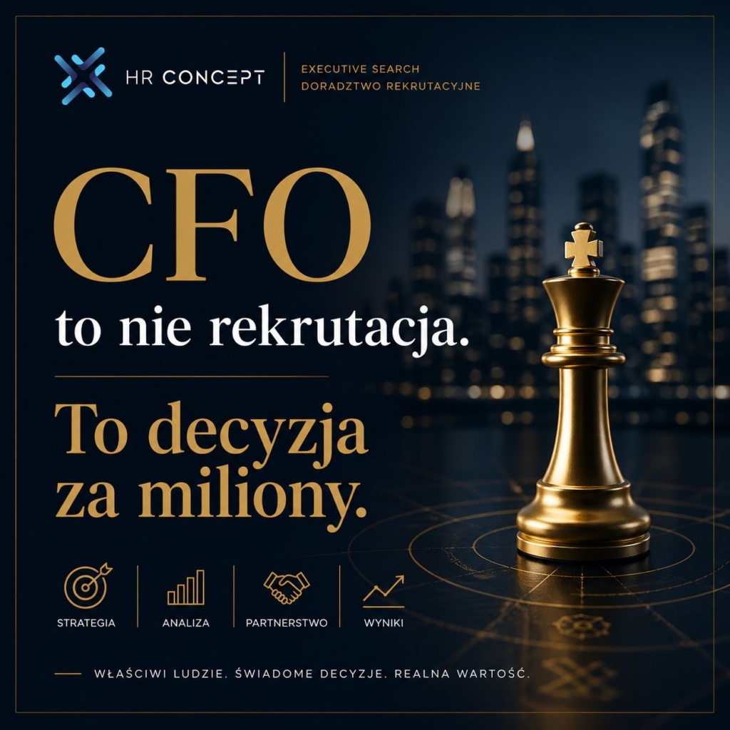 CFO to nie rekrutacja. To decyzja za miliony.
